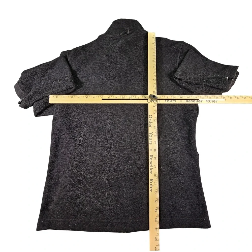 The North Face TKA 100 Glacier Fleece Jacket‎ Men's Medium Black Full Zip